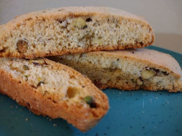 Pistachio Biscotti